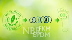Freudenberg is researching the feasibility of using various bio-based materials for its sealing products in an effort to reduce its carbon footprint. Freudenberg is researching the feasibility of using various bio-based materials for its sealing products in an effort to reduce its carbon footprint.