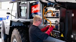 Having a service network in place is critical to aiding the uptake of electric vehicles in the commercial vehicle and off-highway equipment space as the vehicles are used for work and any downtime can be costly for customers. Having a service network in place is critical to aiding the uptake of electric vehicles in the commercial vehicle and off-highway equipment space as the vehicles are used for work and any downtime can be costly for customers.