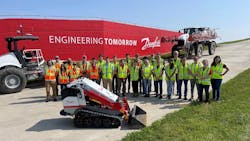 Showing future engineers the cool things being worked on in the hydraulics industry, like autonomy, is one of the ways Danfoss aims to recruit younger generations into the fluid power sector. Showing future engineers the cool things being worked on in the hydraulics industry, like autonomy, is one of the ways Danfoss aims to recruit younger generations into the fluid power sector.