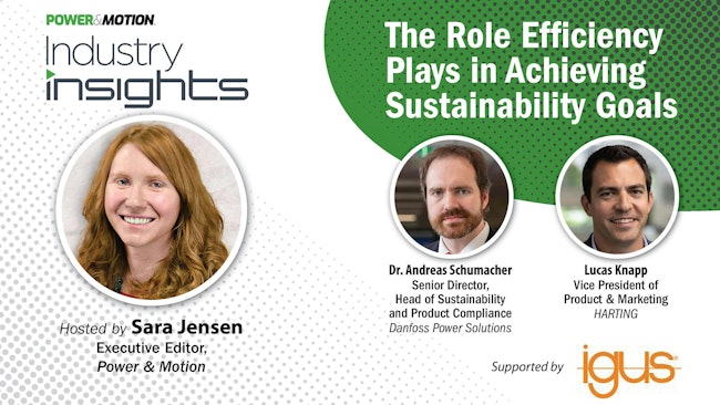 The Role of Efficiency in Achieving Sustainability
