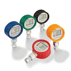 Parker Hannifin's SensoControl measuring devices for mobile and industrial hydraulic systems can measure flow, temperature and pressure to detect potential maintenance issues. Parker Hannifin's SensoControl measuring devices for mobile and industrial hydraulic systems can measure flow, temperature and pressure to detect potential maintenance issues.