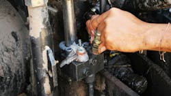 Easy to observe indicators of machine failure, such as a hot or noisy component, often show up moments before catastrophic failure. Easy to observe indicators of machine failure, such as a hot or noisy component, often show up moments before catastrophic failure.