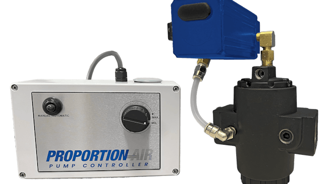 Full assembly of Proportion-Air AODD pump controller