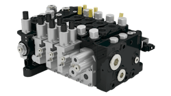 Parker Hannifin L90LS directional control valve can have manual, hydraulic or electrohydraulic spool actuators Parker Hannifin L90LS directional control valve can have manual, hydraulic or electrohydraulic spool actuators
