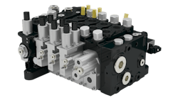 Parker Hannifin L90LS directional control valve can have manual, hydraulic or electrohydraulic spool actuators Parker Hannifin L90LS directional control valve can have manual, hydraulic or electrohydraulic spool actuators