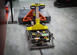Automated guided vehicles are controlled by sophisticated motion control algorithms Automated guided vehicles are controlled by sophisticated motion control algorithms