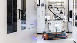 The Schaeffler mobile cobot called EMMA The Schaeffler mobile cobot called EMMA