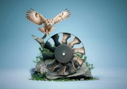 The new Mahle bionic fan is inspired by owl wings The new Mahle bionic fan is inspired by owl wings