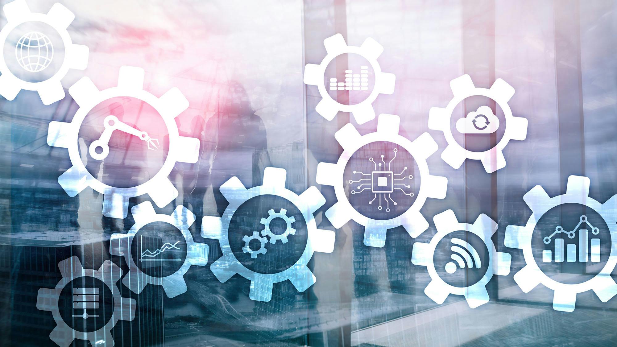 A depiction of digital technologies associated with Industry 4.0