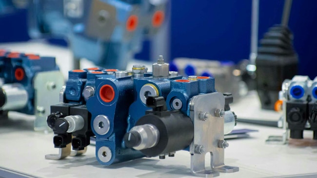 An electrohydraulic valve unit