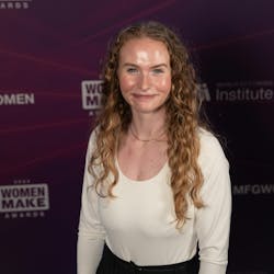 A headshot of Rachel Hunter, Project Engineer, E-Controls, Husco A headshot of Rachel Hunter, Project Engineer, E-Controls, Husco