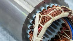 An up close view of an electric motor which is often used in conjunction with regenerative braking systems in electric vehicles An up close view of an electric motor which is often used in conjunction with regenerative braking systems in electric vehicles