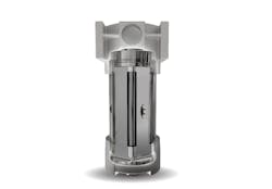 An image of the Mag-Shield X in-line filter featuring magnetic rods for capturing contaminants An image of the Mag-Shield X in-line filter featuring magnetic rods for capturing contaminants