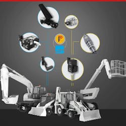 Multiple types of hydraulic components over different mobile machines Multiple types of hydraulic components over different mobile machines