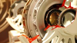 A close up view of a brake system A close up view of a brake system