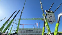 Zoomlion construction equipment on display at bauma 2025 Zoomlion construction equipment on display at bauma 2025