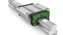 A product image of the Schaeffler KLLT linear recirculating ball bearing and guideway assembly A product image of the Schaeffler KLLT linear recirculating ball bearing and guideway assembly