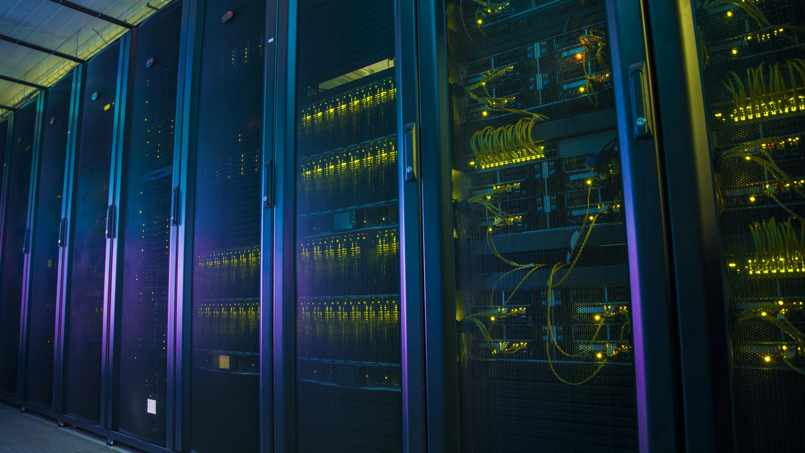 Network servers in a data center require cooling to ensure continued performance