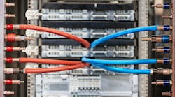 A closeup of Danfoss fluid conveyance components installed in a data center application A closeup of Danfoss fluid conveyance components installed in a data center application