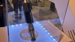 Sun Hydraulics ENERGEN cartridge valve on display at a trade show Sun Hydraulics ENERGEN cartridge valve on display at a trade show