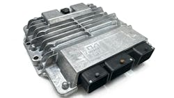 A Husco controller with built-in electronics, hydraulics and software knowledge A Husco controller with built-in electronics, hydraulics and software knowledge