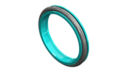 An image of a CDI Products Type A Scraper which can be installed in hydraulic cylinders to prevent ingress of materials An image of a CDI Products Type A Scraper which can be installed in hydraulic cylinders to prevent ingress of materials