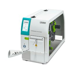 A product image of the THERMOMARK E.300 DOUBLE printing system from Phoenix Contact A product image of the THERMOMARK E.300 DOUBLE printing system from Phoenix Contact