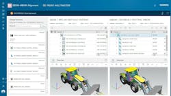 Screenshot of Siemens Teamcenter that allows for better connectivity between design and manufacturing departments Screenshot of Siemens Teamcenter that allows for better connectivity between design and manufacturing departments