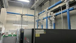 ELGi air compressors and piping ELGi air compressors and piping