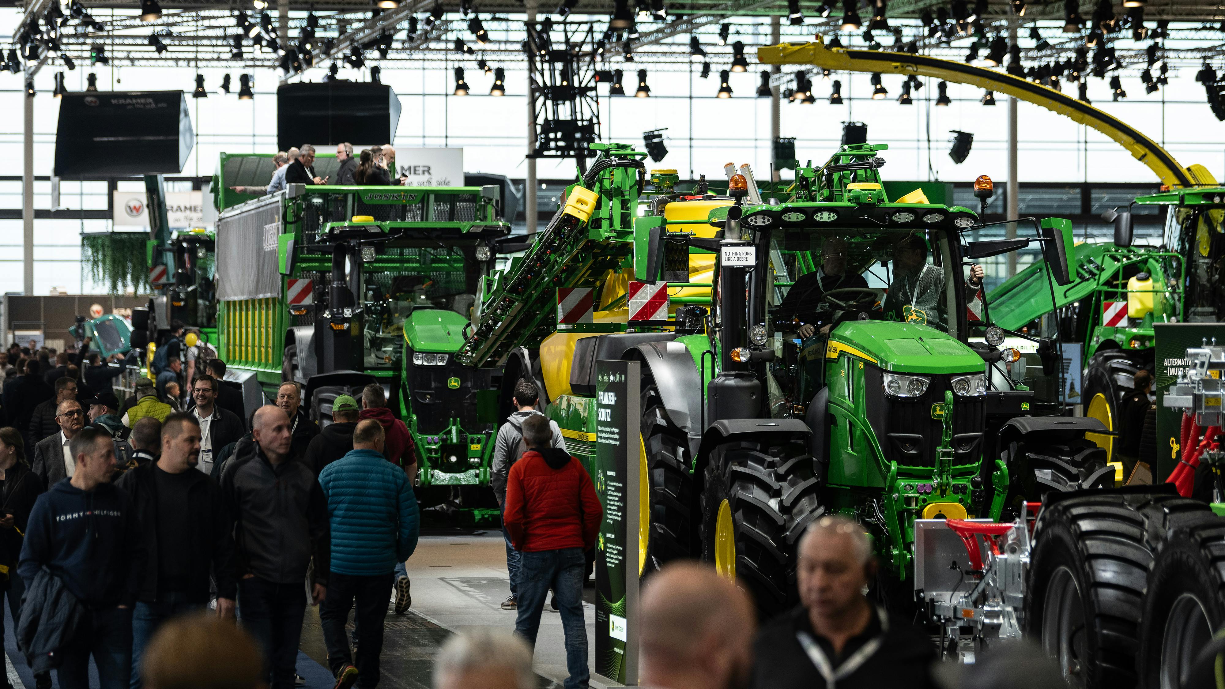 Agriculture Equipment on Display at Agritechnica