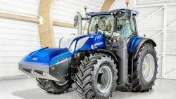 The New Holland T7 Methane Tractor The New Holland T7 Methane Tractor