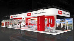 Concept image of Danfoss Power Solutions' Agritechnica exhibit booth Concept image of Danfoss Power Solutions' Agritechnica exhibit booth