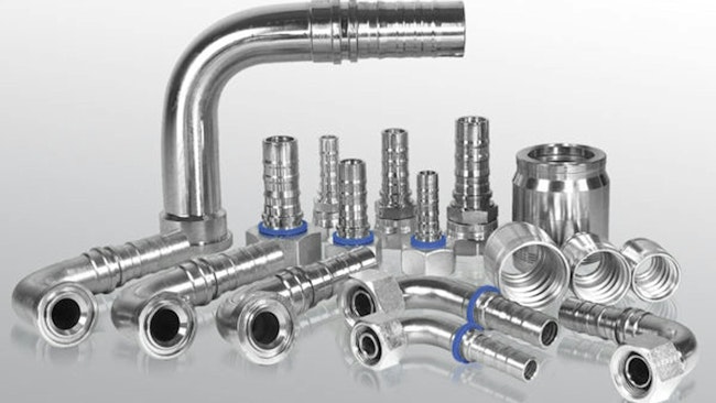 Several hose fittings from Hydro Holding