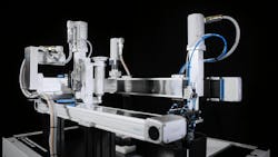 Festo electric axes for a gluing/handling application utilizing electric automation Festo electric axes for a gluing/handling application utilizing electric automation