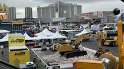 Construction equipment on display at CONEXPO Construction equipment on display at CONEXPO