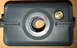 Exterior View of the Clamshell Box System Exterior View of the Clamshell Box System