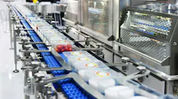 Conveyor System in Food Packaging Facility