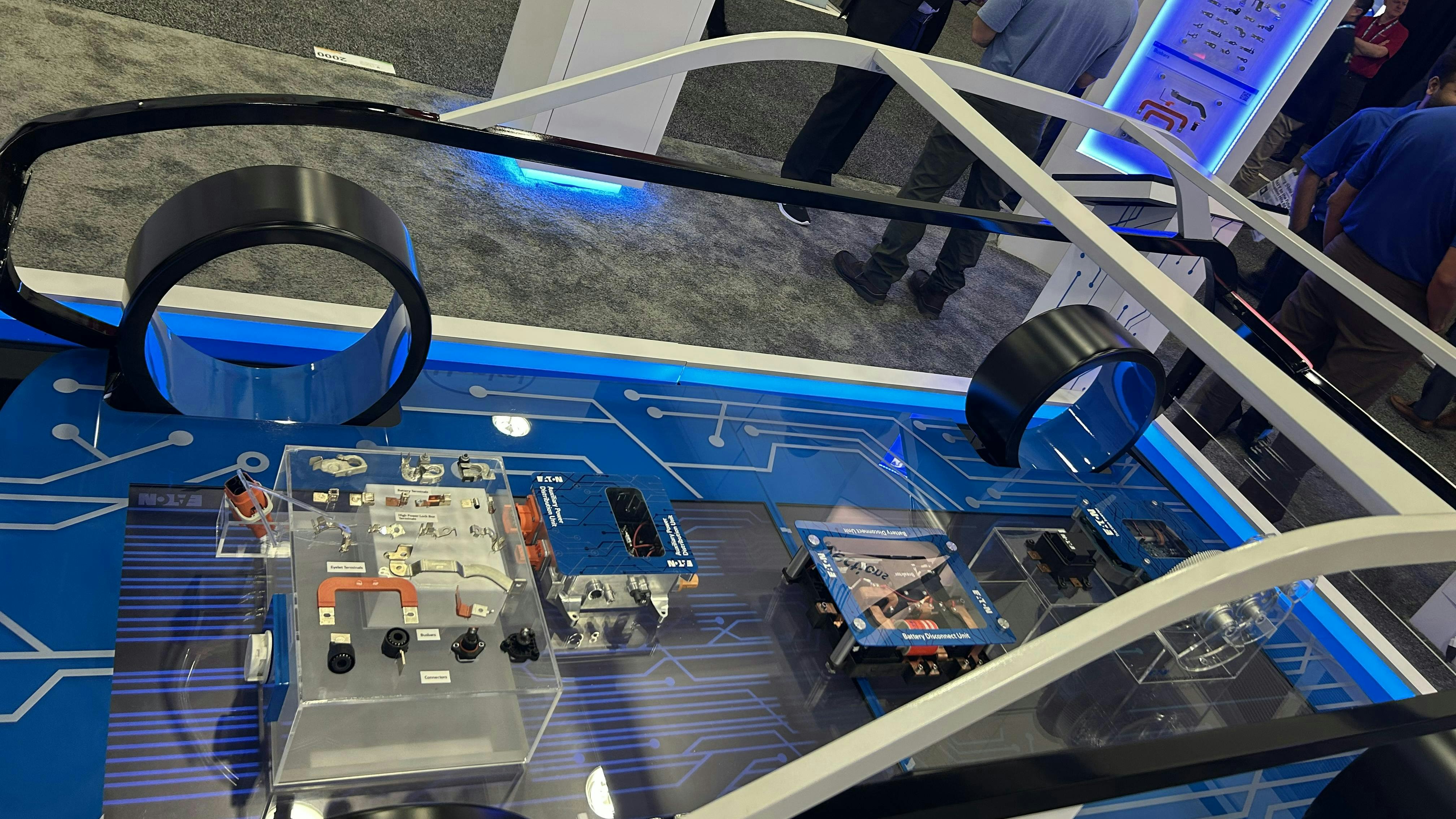 Eaton Vehicle Components on Display at Battery Show 2025