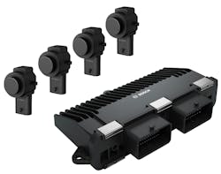 Components of the Bosch Rexroth Ultrasonic System for Collision Avoidance Components of the Bosch Rexroth Ultrasonic System for Collision Avoidance