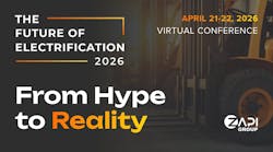 Logo for the ZAPI GROUP Future of Electrification virtual conference Logo for the ZAPI GROUP Future of Electrification virtual conference