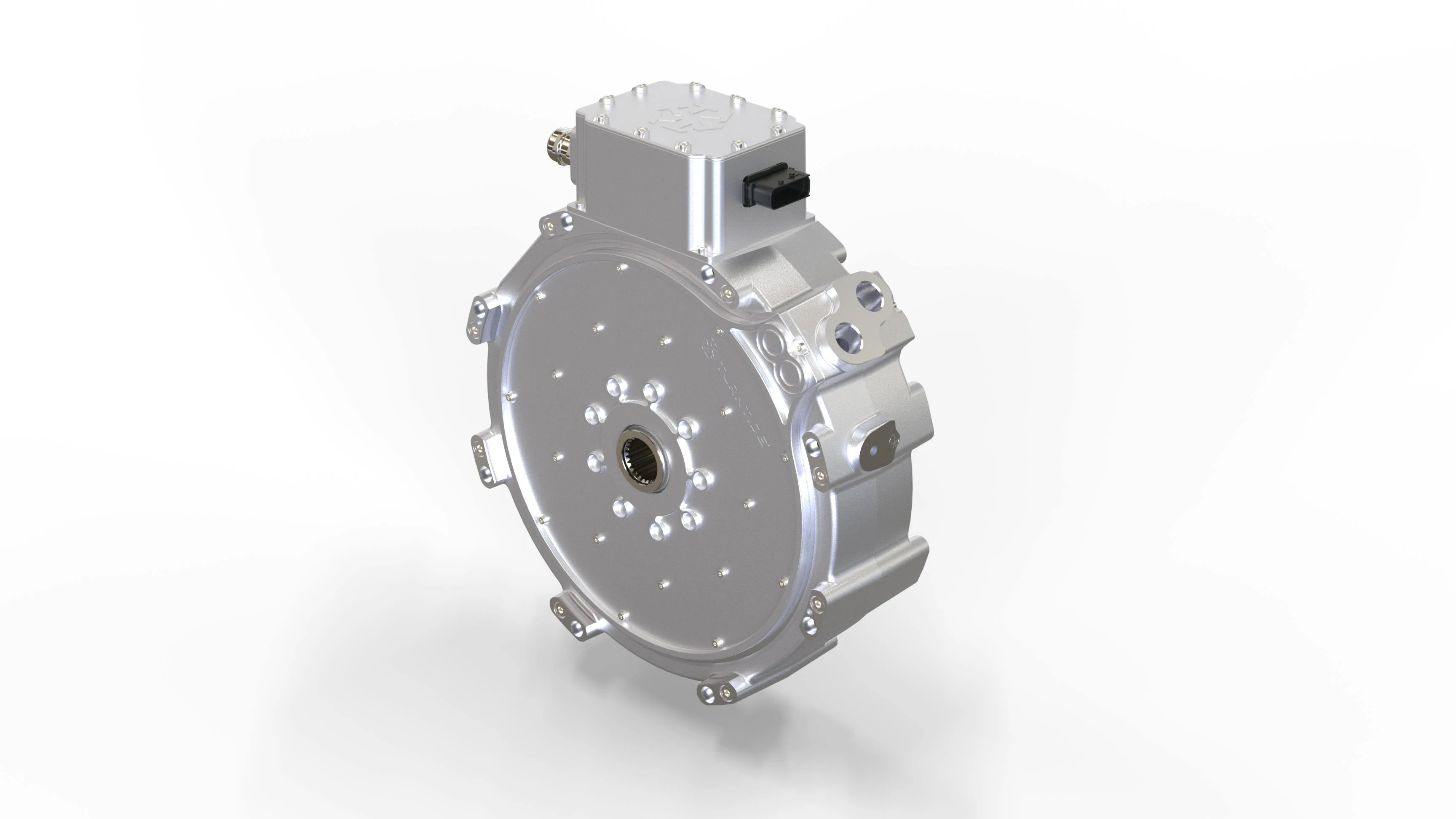 Turntide Technologies Axial Flux Motor on a white background