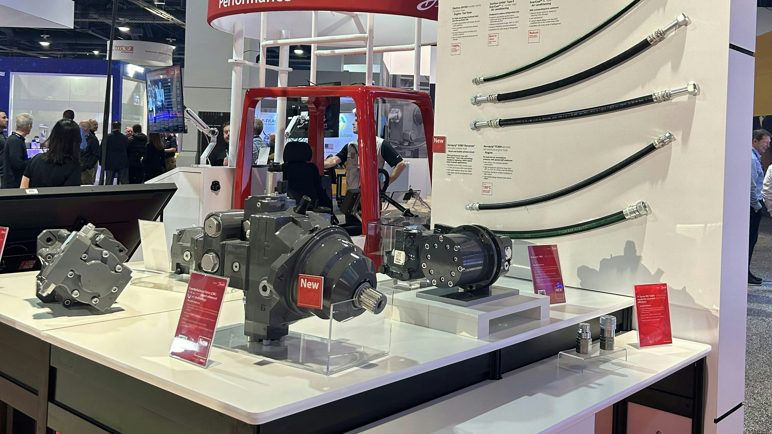 Hydraulic Components on Display at CONEXPO