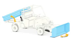 Thomson Linear Actuator on Utility Vehicle Thomson Linear Actuator on Utility Vehicle