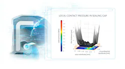 Concept of using Freudenberg's simulation tool for pressure seal development