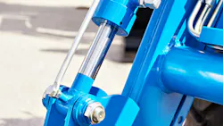 Hydraulic Cylinder on a Machine Hydraulic Cylinder on a Machine