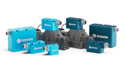 A group of several hydraulic valves from Domin A group of several hydraulic valves from Domin