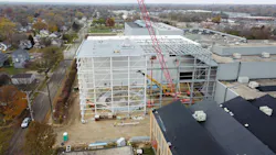 Construction of Ingersoll Machine Tool's new manufacturing bay for the Giant Magellan Telescope Construction of Ingersoll Machine Tool's new manufacturing bay for the Giant Magellan Telescope