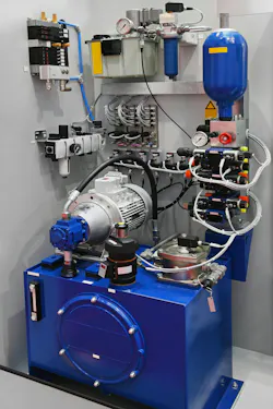 Hydraulic Pump and Reservoir Setup Hydraulic Pump and Reservoir Setup