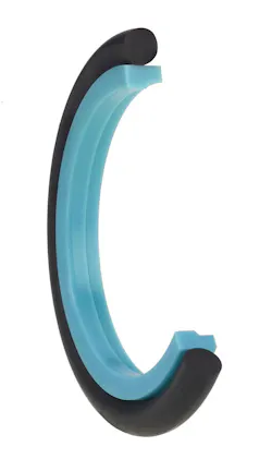 Product image of Trelleborg Turcon Stepseal 2K back-pumping seal Product image of Trelleborg Turcon Stepseal 2K back-pumping seal