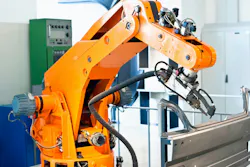 Robot Aiding Automated Car Part Manufacturing Robot Aiding Automated Car Part Manufacturing